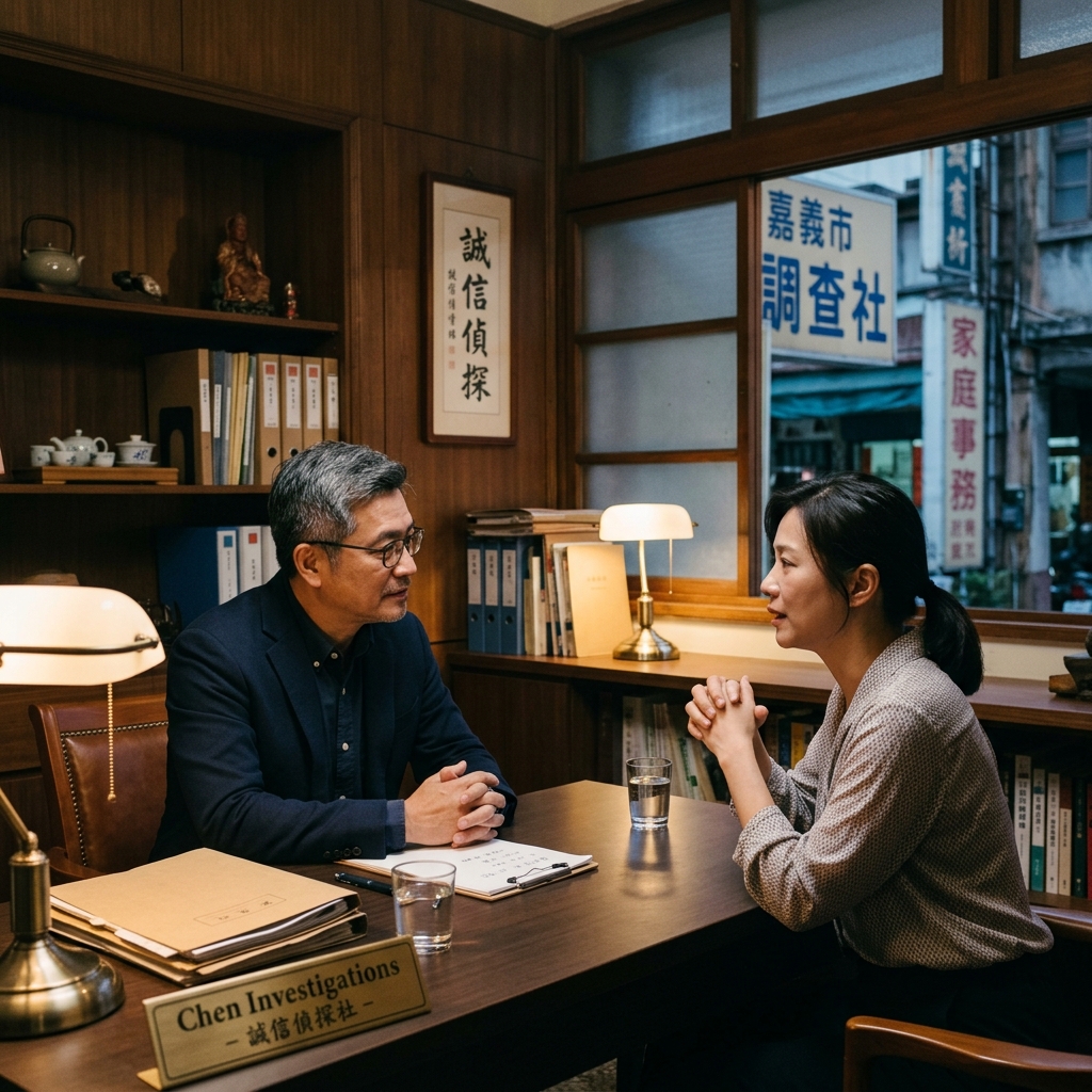 嘉義徵信社 - 專業與信任的情境照